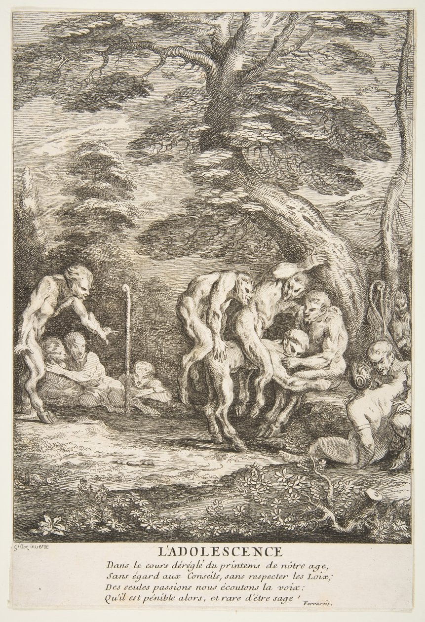 Gençlik.n.d by Claude Gillot