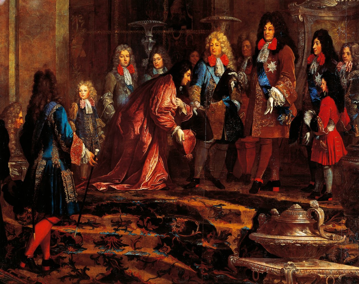 Louis XIV teslim alınıyor, Mayıs 1685