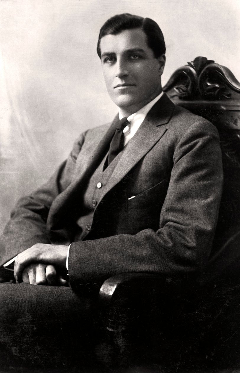 Godfrey Tearle 1884-1953, Amerikalı aktör, 1916. by Claude Harris