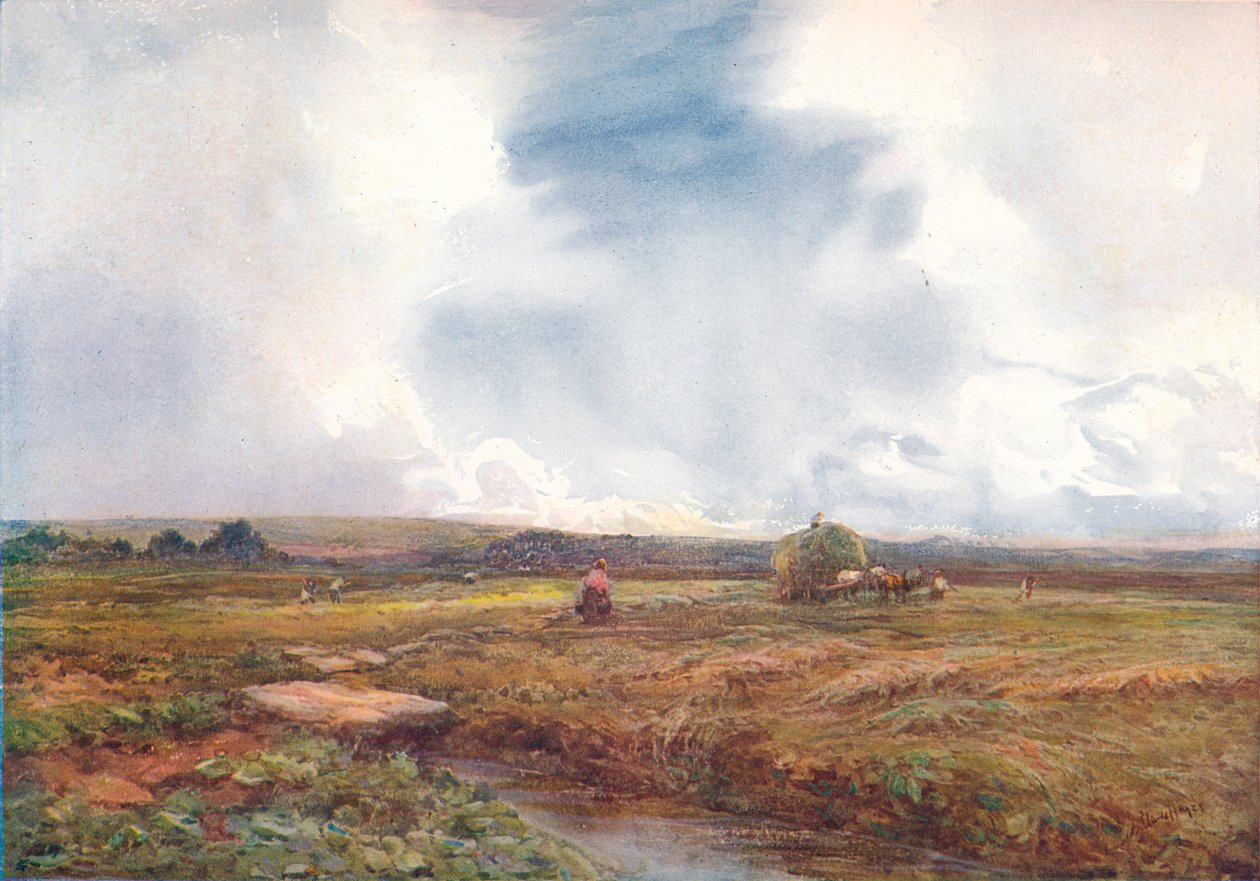 Hayfield, 1872-1906, 1906. by Claude Hayes