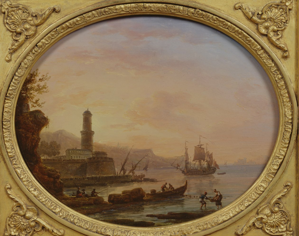 deniz manzarası, 1764 by Claude Joseph Vernet