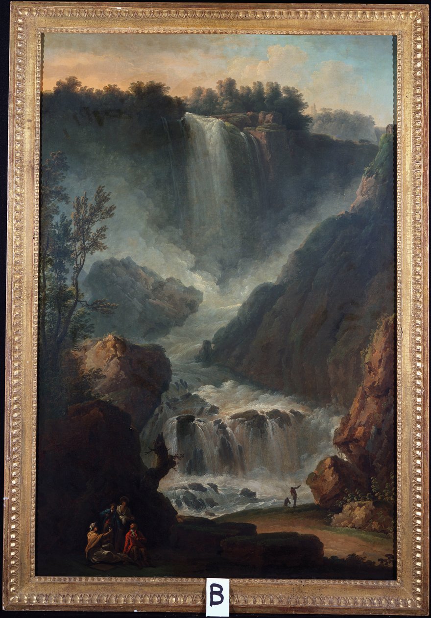 Terni Şelaleleri by Claude Joseph Vernet
