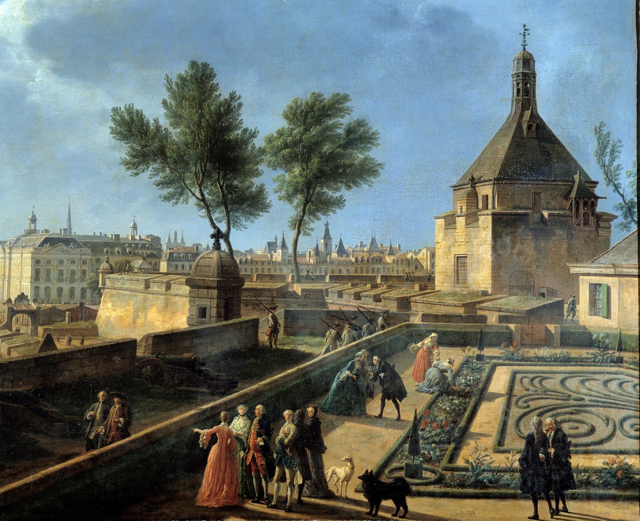 Claude Joseph Vernet. Marsilya limanı. Paris Deniz Müzesi by Claude Joseph Vernet