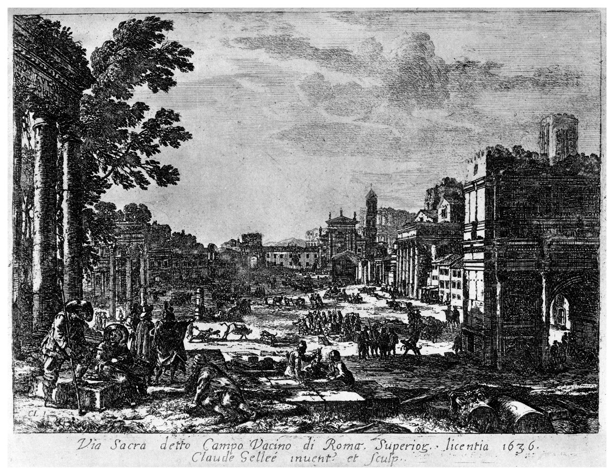 Vacino Sahası, c1620-1680 1924 by Claude Lorrain
