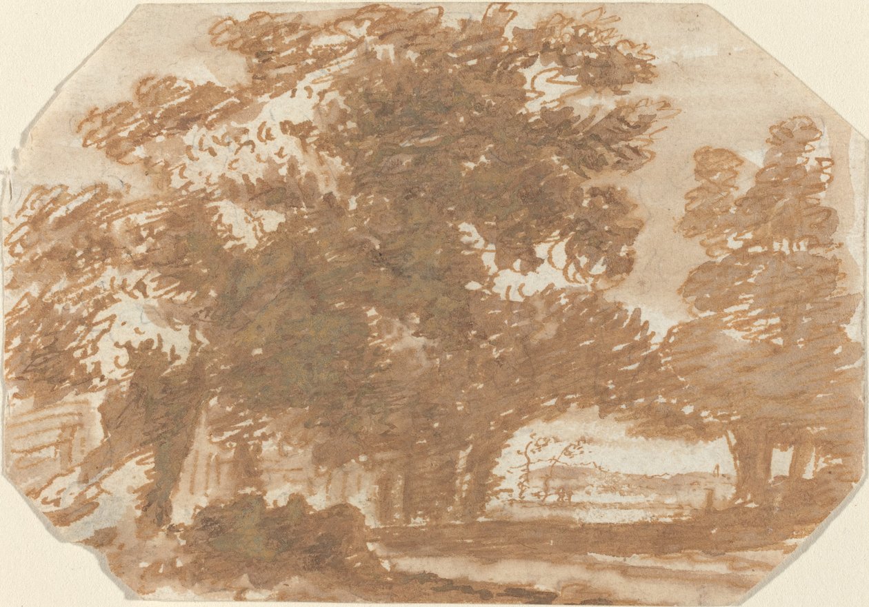Ağaç Korusu by Claude Lorrain