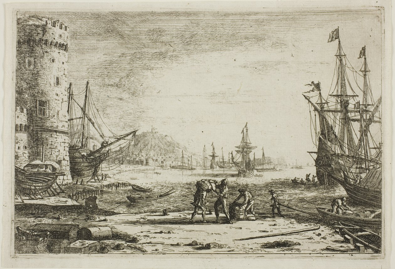 Büyük Kuleli Liman by Claude Lorrain