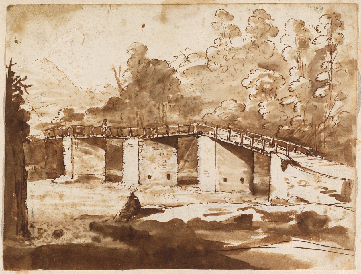 Köprülü Manzara by Claude Lorrain