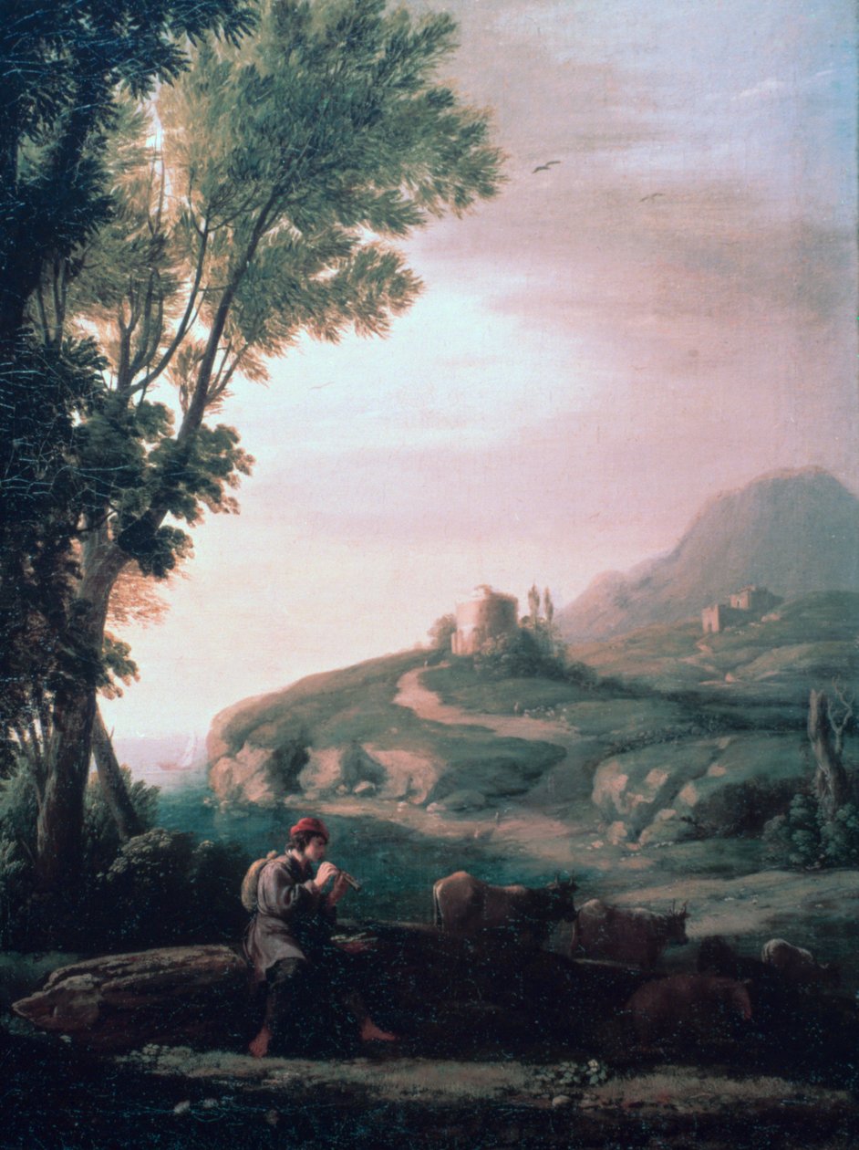 Pastoral Manzara, c1620-1682 by Claude Lorrain