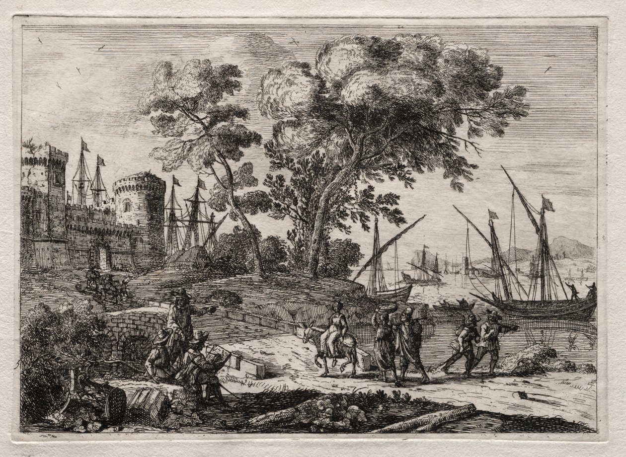 teknik ressam by Claude Lorrain