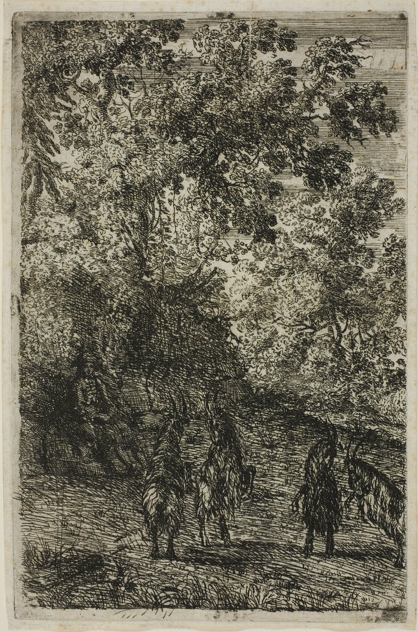 Dört Keçi by Claude Lorrain