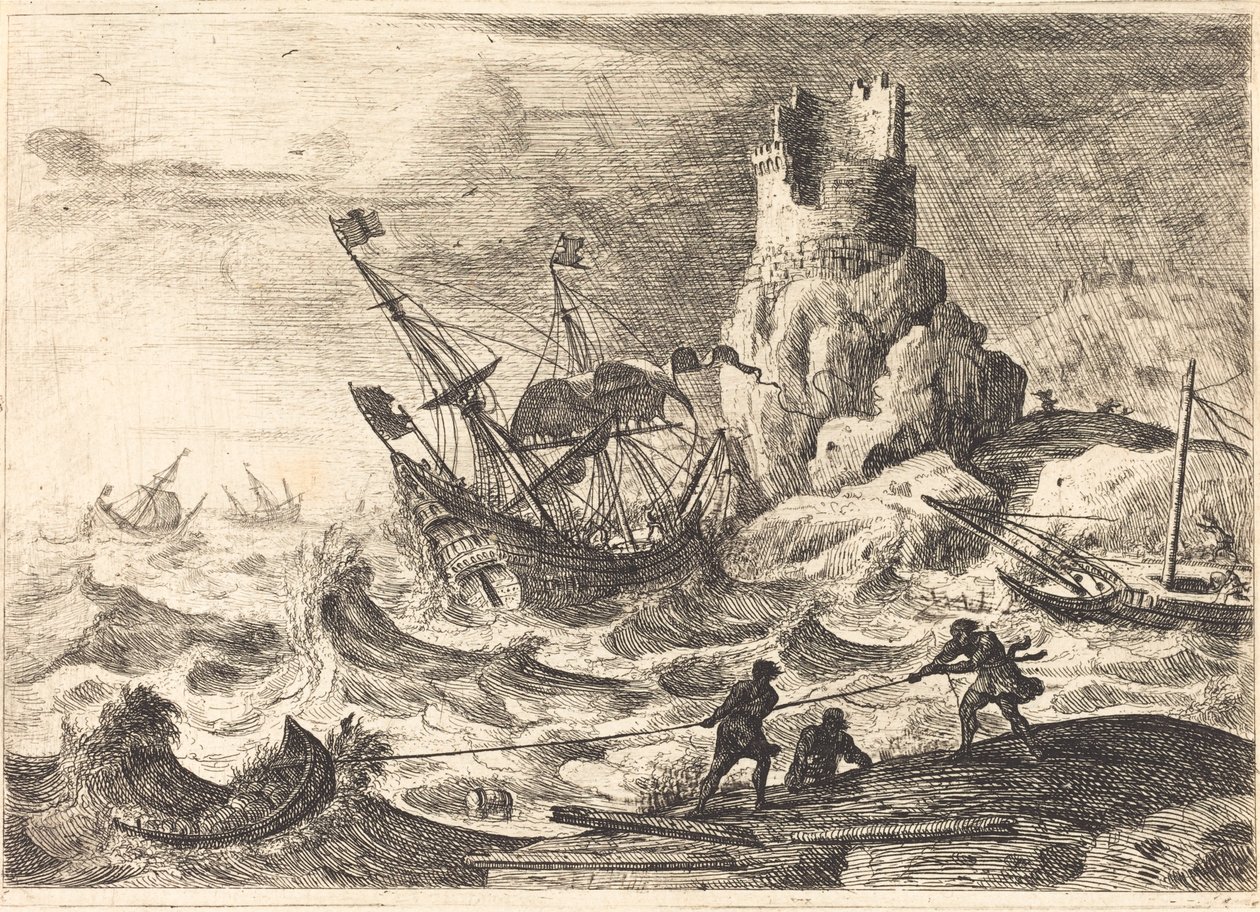 Gemi Enkazı (Le naufrage) by Claude Lorrain