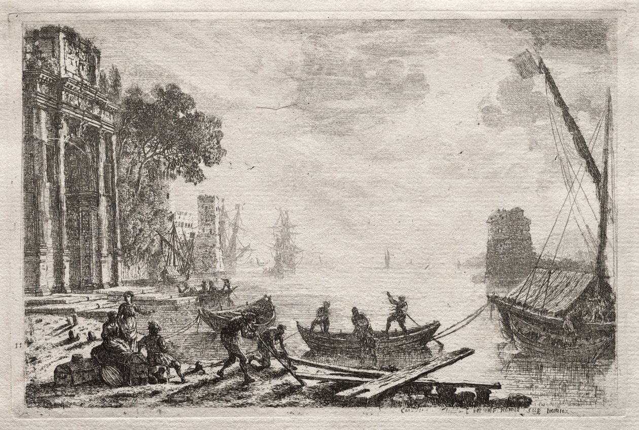 Günbatımı by Claude Lorrain