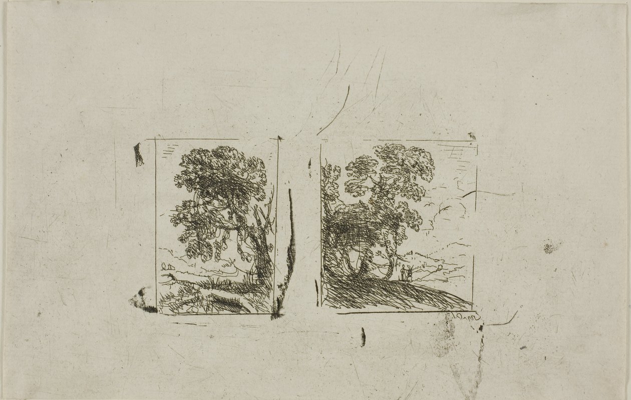 İki Manzara by Claude Lorrain