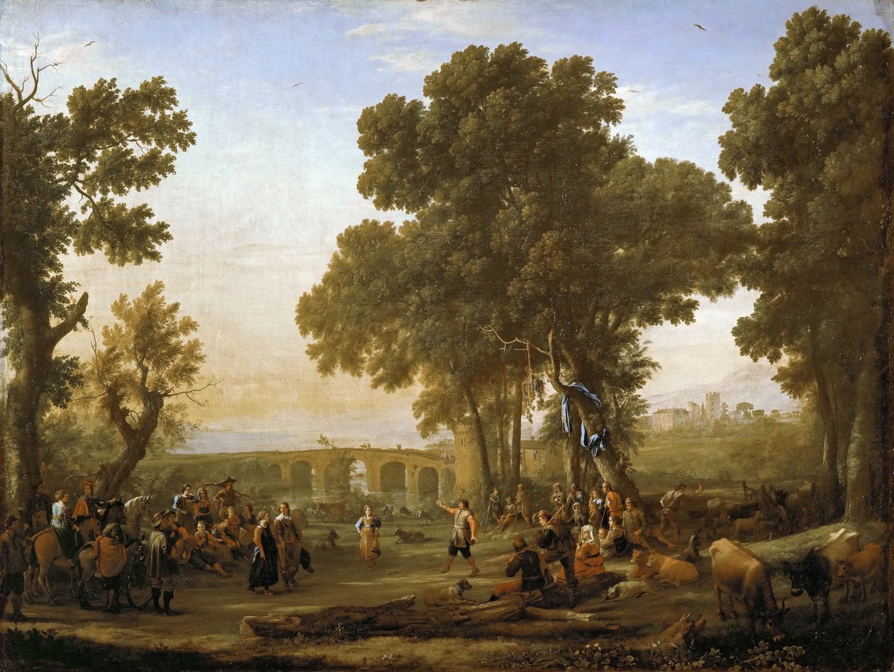 Köy Festivali by Claude Lorrain