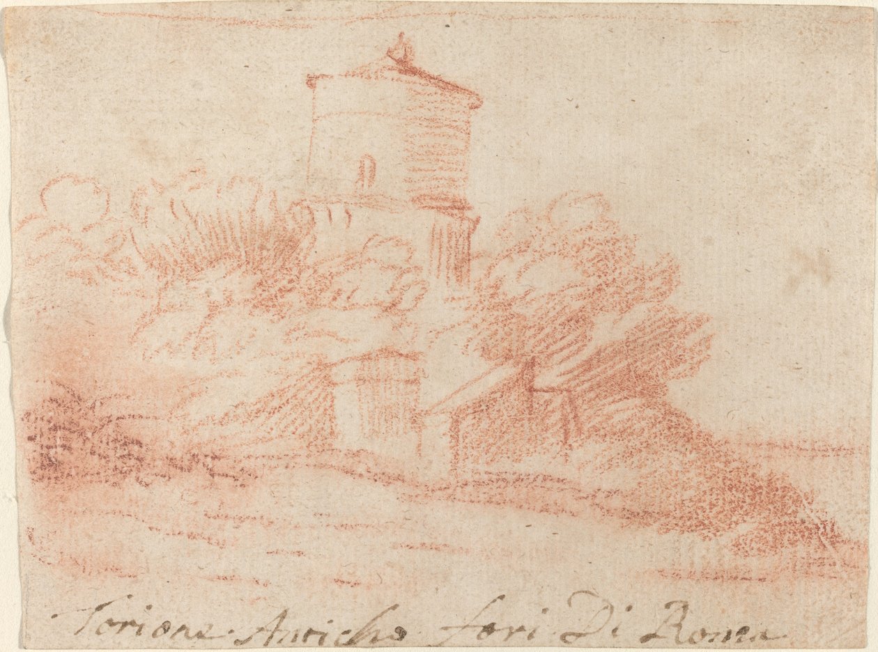Torrione Antico Fori, Roma by Claude Lorrain