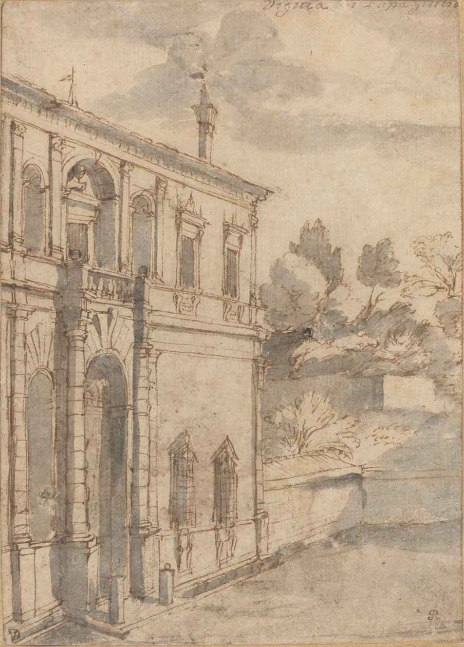 Papa Julius Villası by Claude Lorrain
