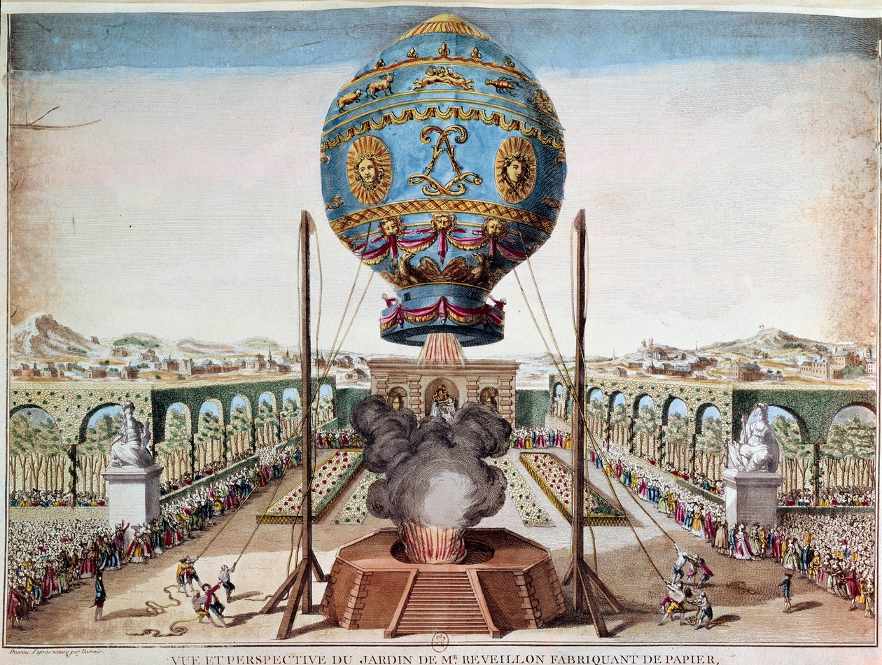 Montgolfiere kardeşlerin 19 Ekim 1783