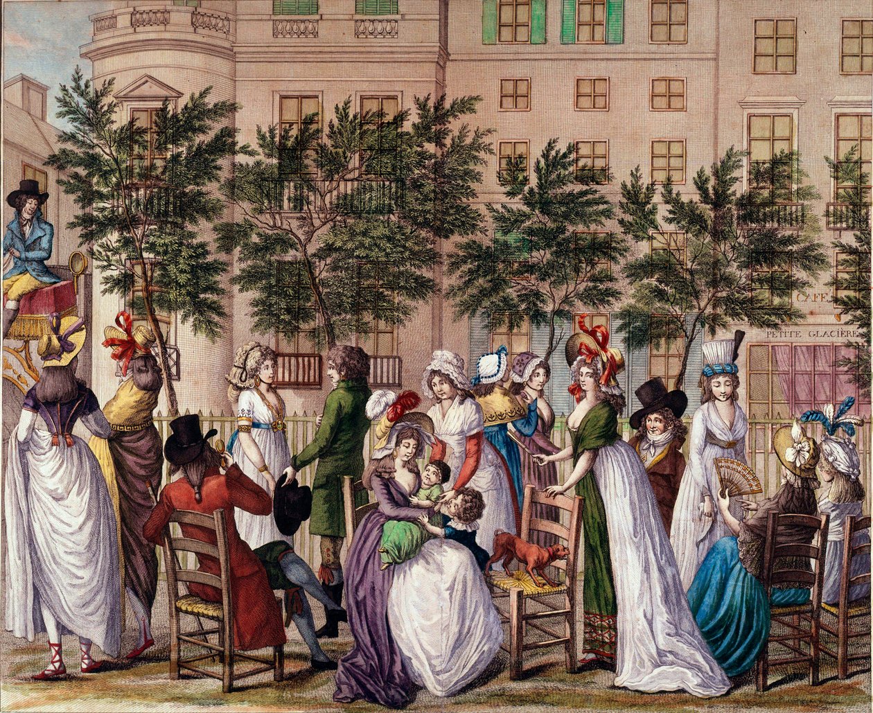 Yönetim kurulu altında moda: “Le petit Coblenz”, Paris