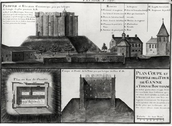 Fol.106 Recueil des Plans de Saintonge