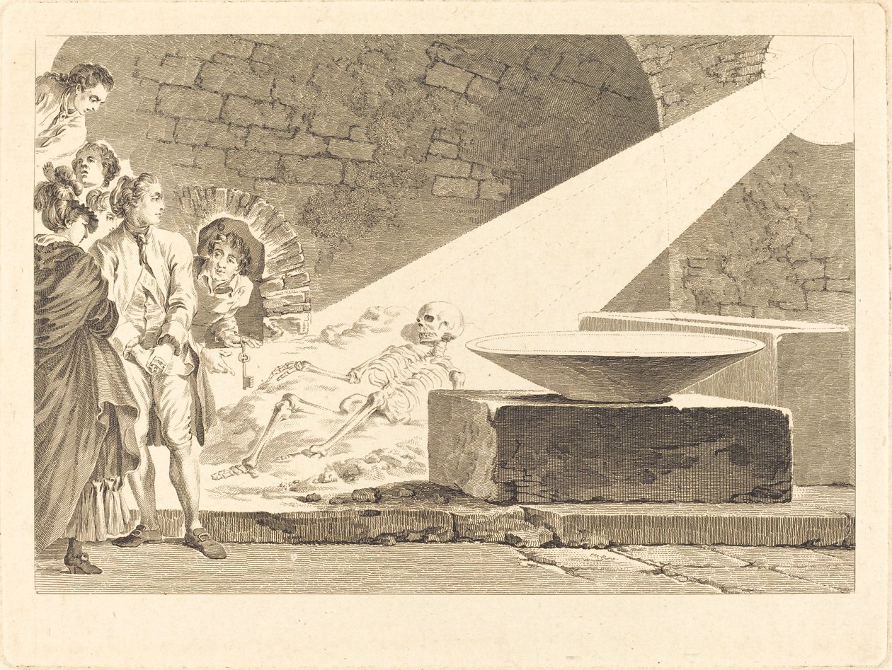 Fragonard ve Bergeret, Eşleriyle Pompeii