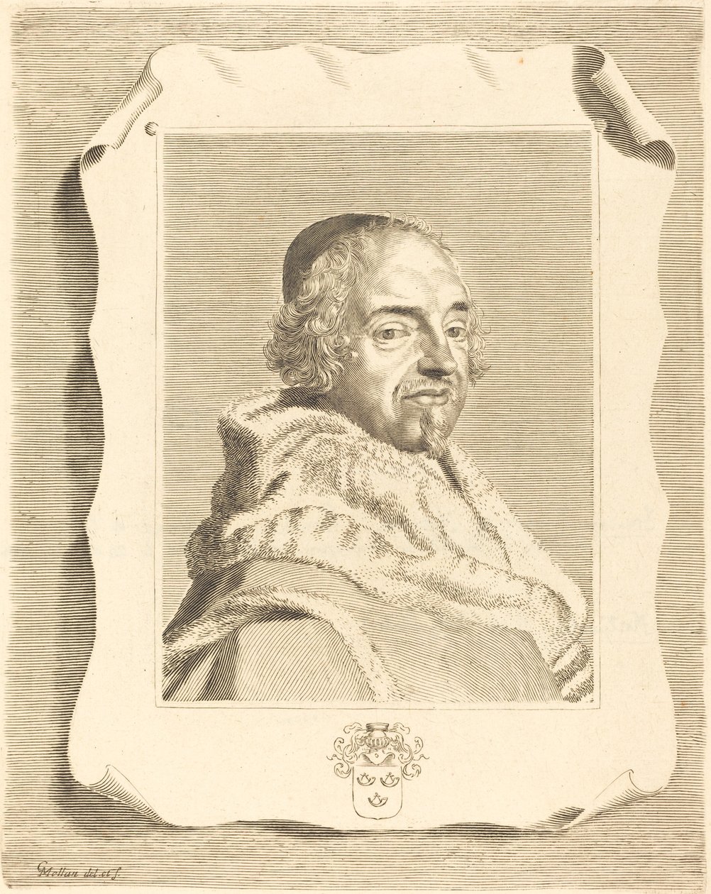 François-Theodore de Nesmond by Claude Mellan