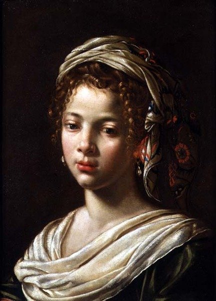 Bir Kızın Başı by Claude Mellan