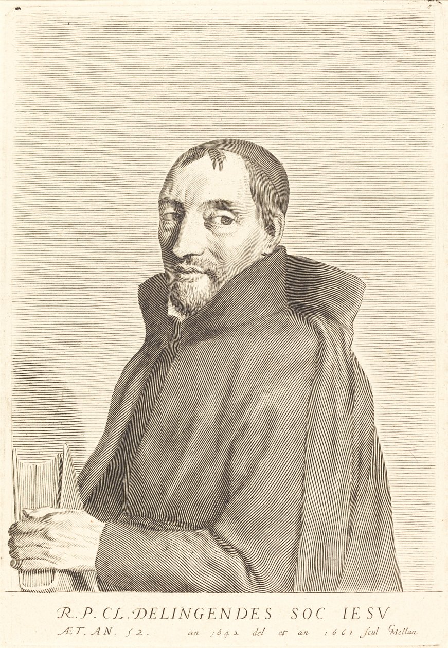 Henri II, Montmorency Dükü by Claude Mellan