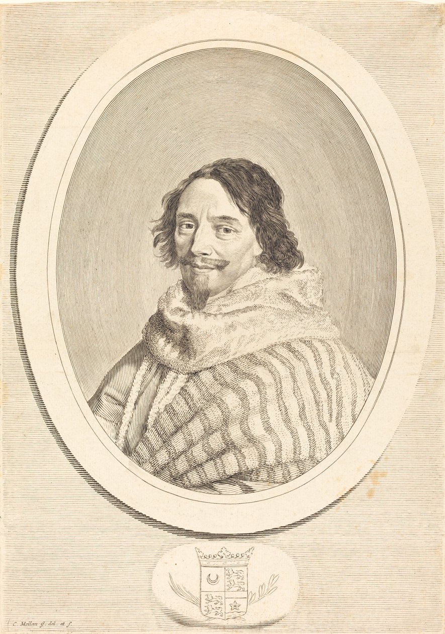 Henry de Mesmes by Claude Mellan