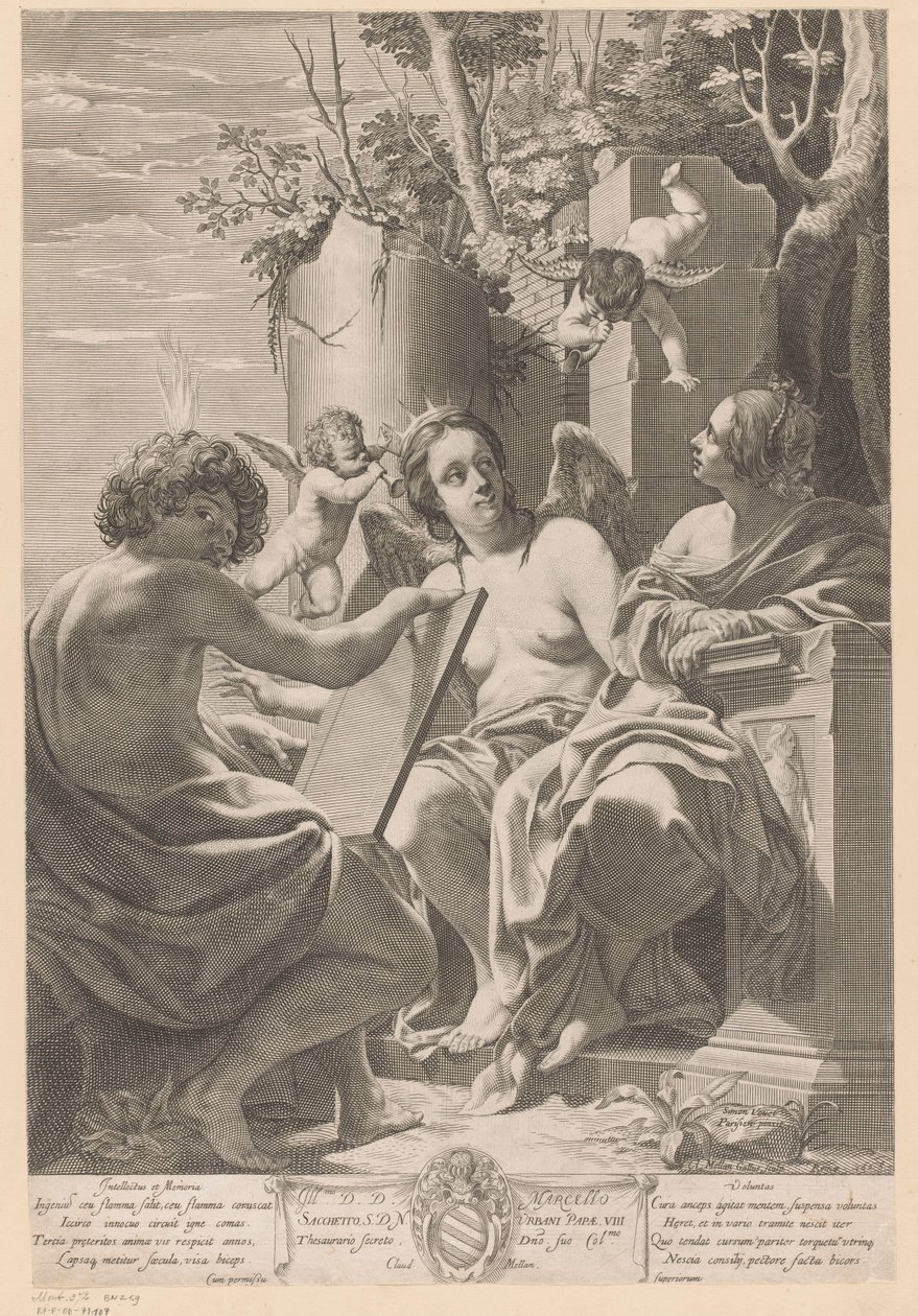 Harabelerde Zeka, Hafıza ve İrade by Claude Mellan