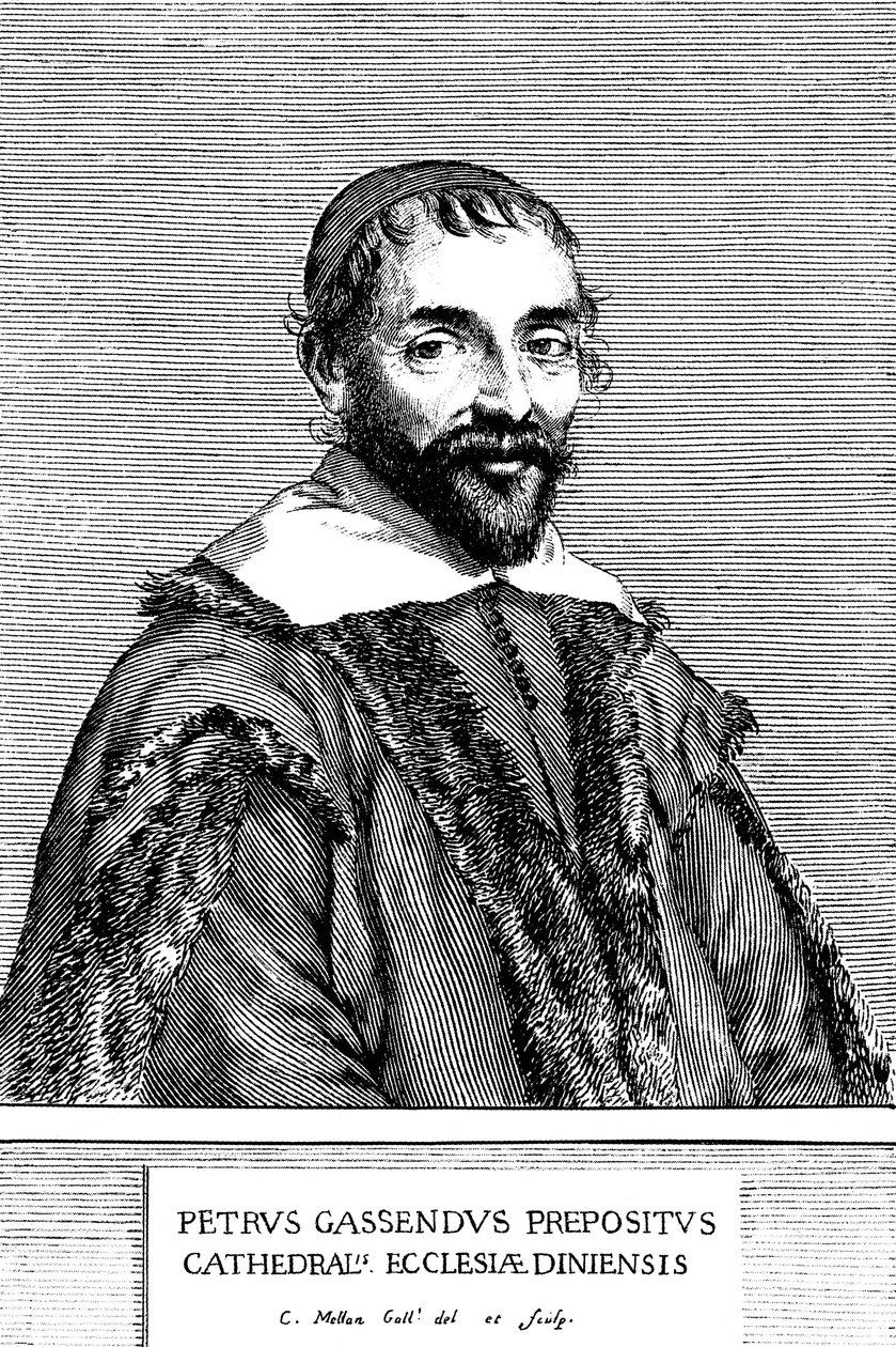 Pierre Gassendi, Fransız filozof, bilim adamı, astronom ve matematikçi, 17. yüzyıl. by Claude Mellan