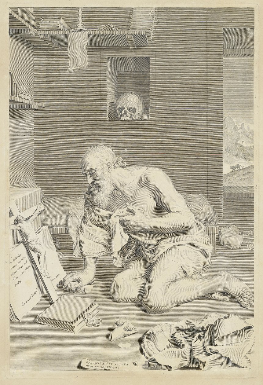 Aziz Jerome by Claude Mellan