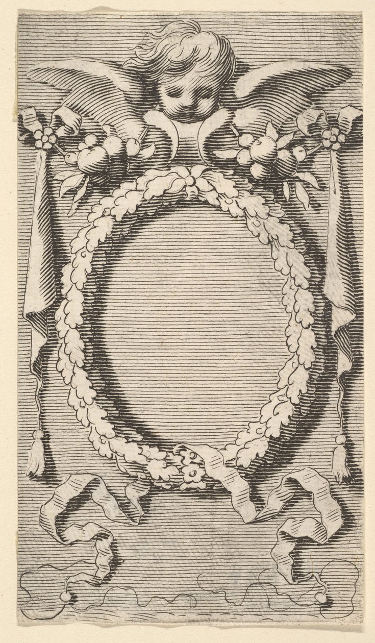 Başlık Sayfası: Desmarets de Saint-Sorlin, Meryem Ana Ofisi, 1645. by Claude Mellan