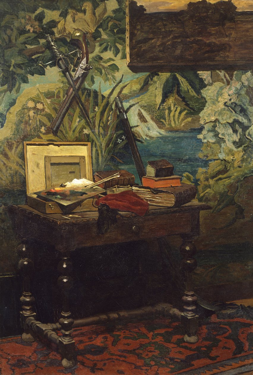Stüdyonun Bir Köşesi, Claude Monet by Claude Monet