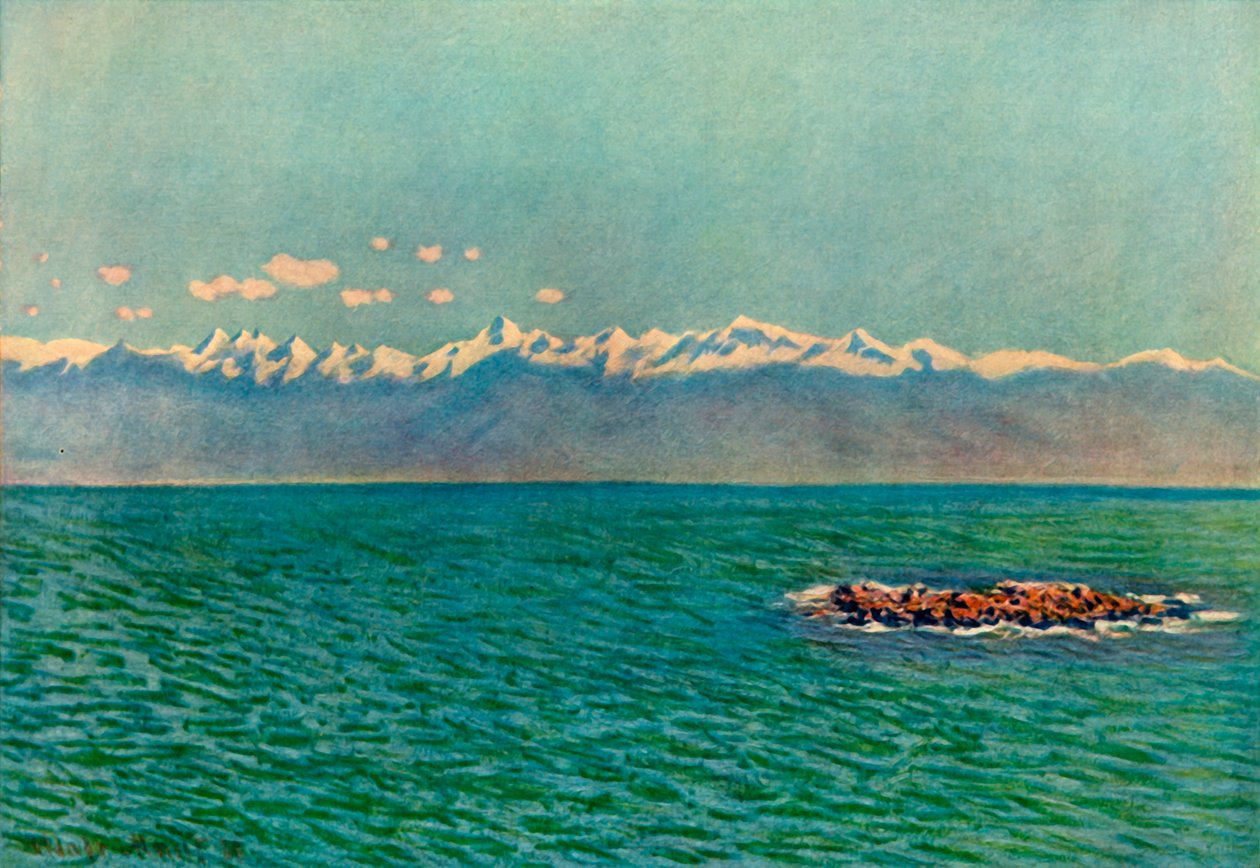 Antibes, 1888, 1937. by Claude Monet