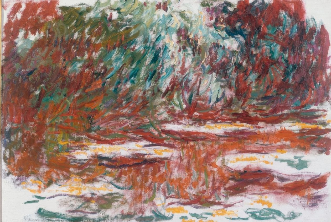 nilüfer gölet by Claude Monet
