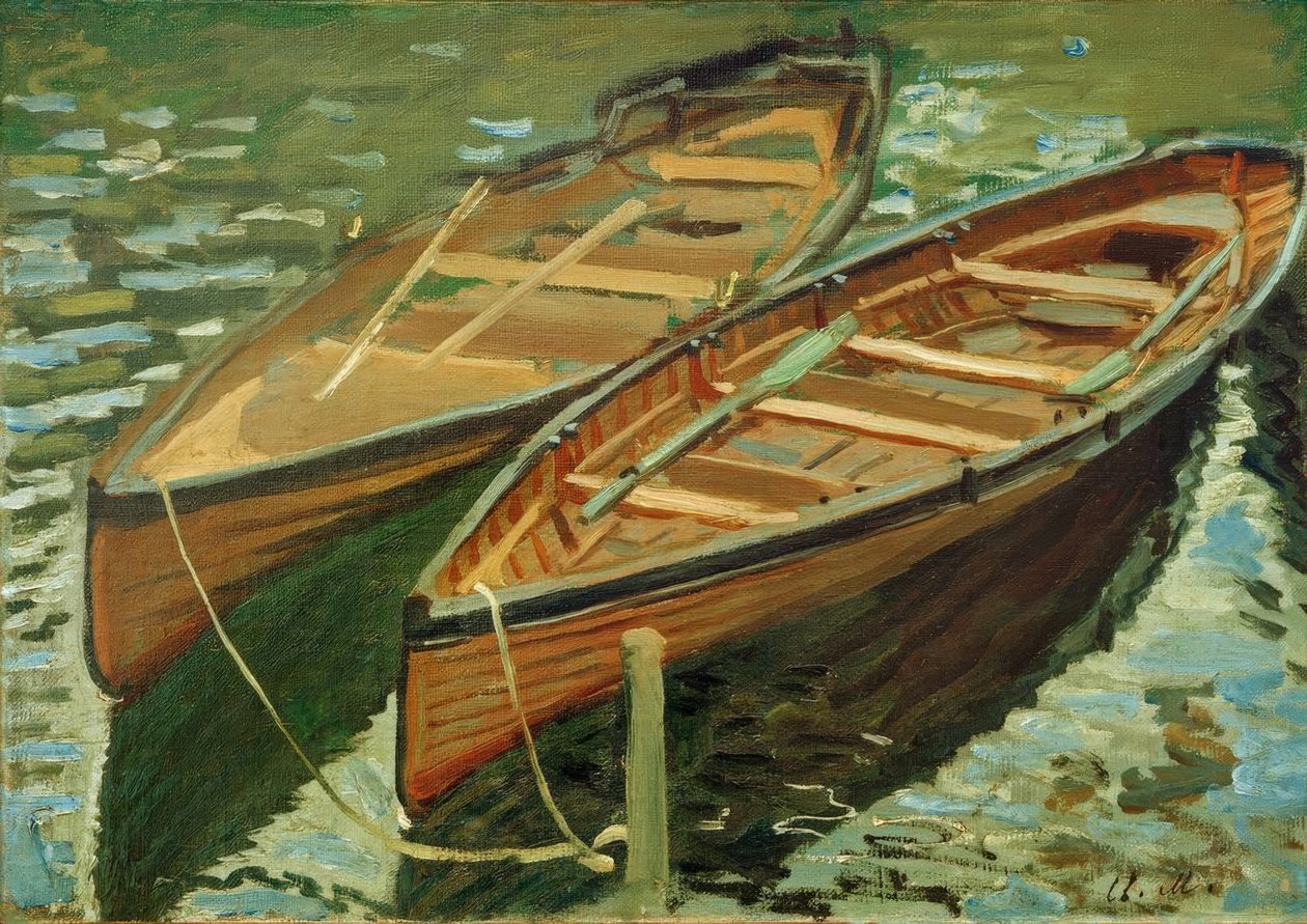 Tekneler by Claude Monet
