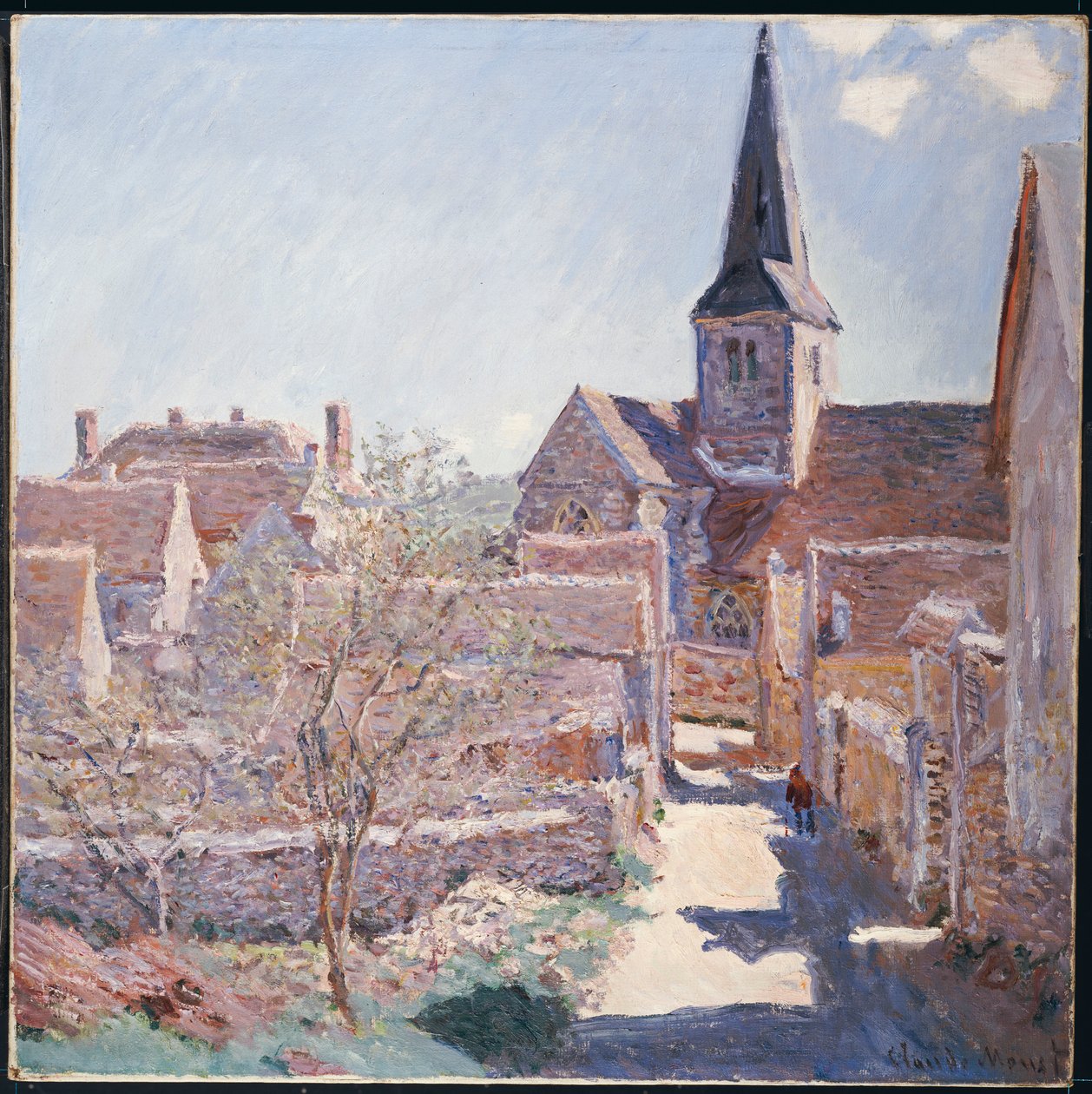 Bennecourt, 1885 by Claude Monet