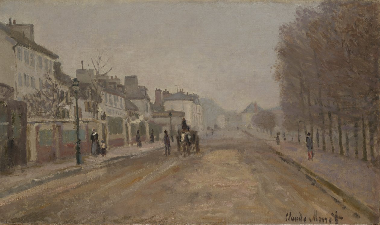 Héloise Bulvarı, Argenteuil, 1872 by Claude Monet