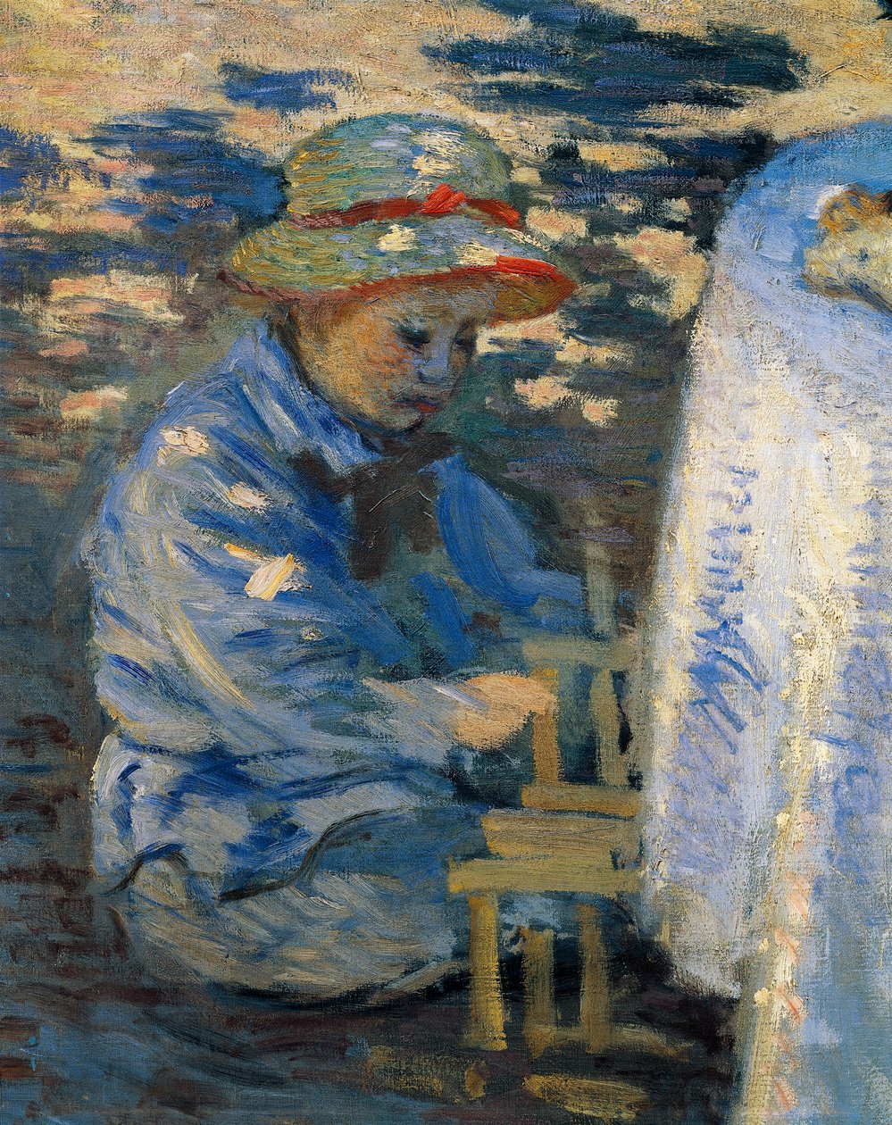 Bahçede Kahvaltı, Claude Monet by Claude Monet