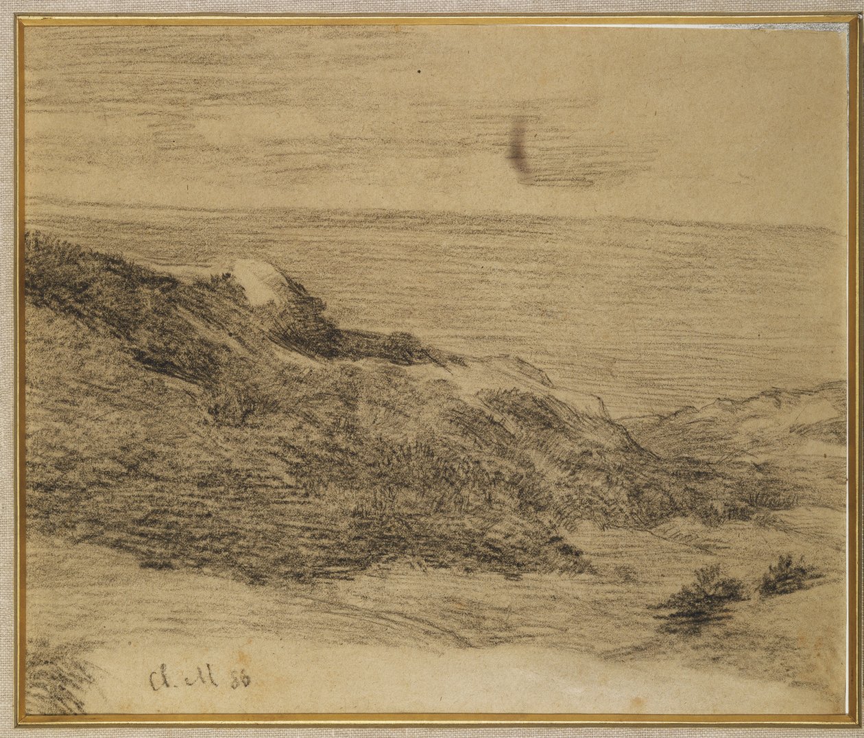 Deniz kenarında, 1886 by Claude Monet