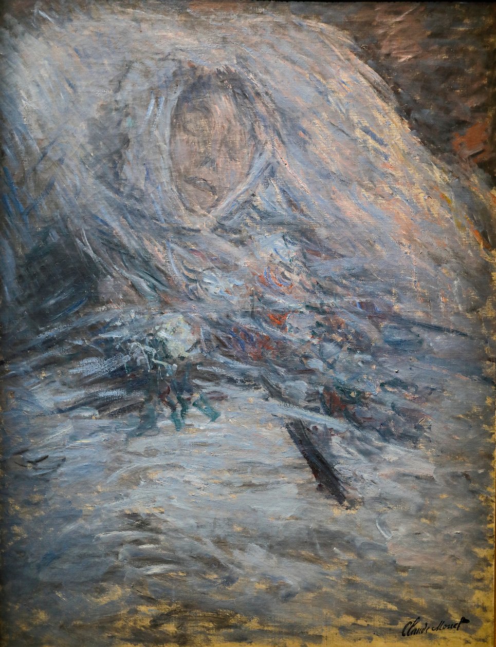 Camille ölüm döşeğinde by Claude Monet