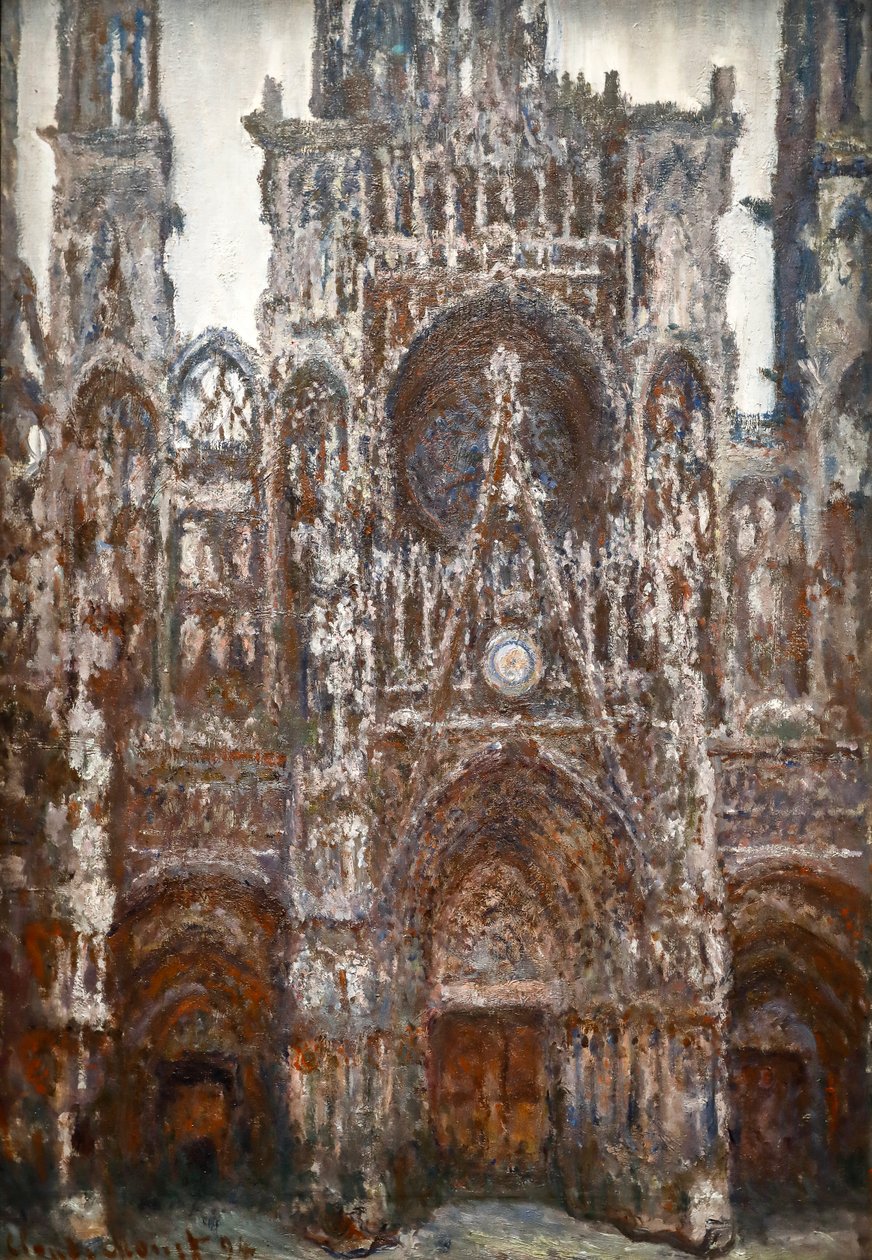 Rouen Katedrali, Portal görünümü, Brown Harmony by Claude Monet