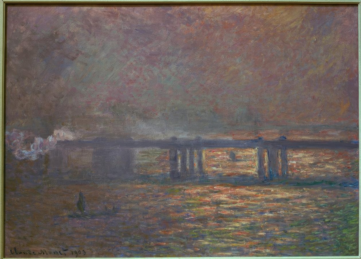 Charing Çapraz Köprü by Claude Monet