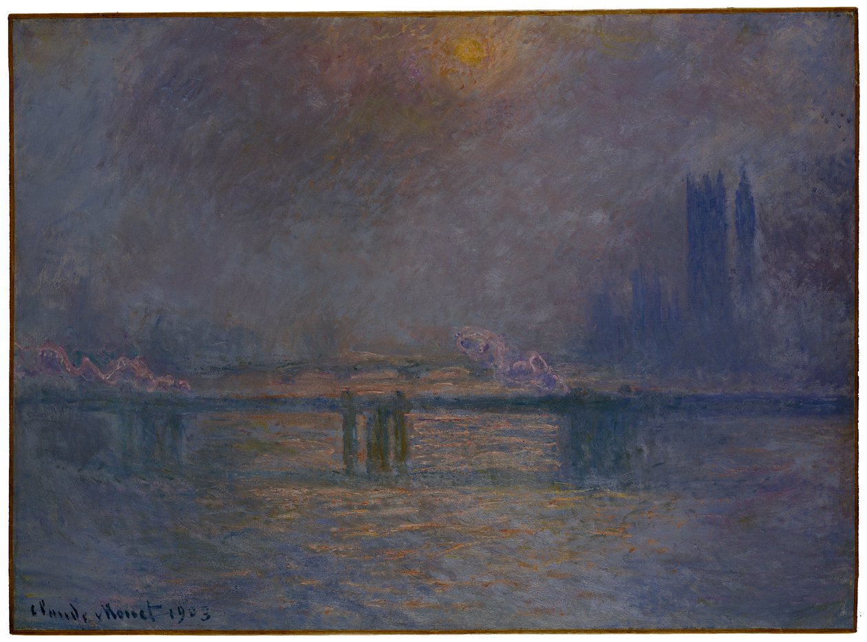 Charing Cross Köprüsü, Thames, 1900-03 by Claude Monet