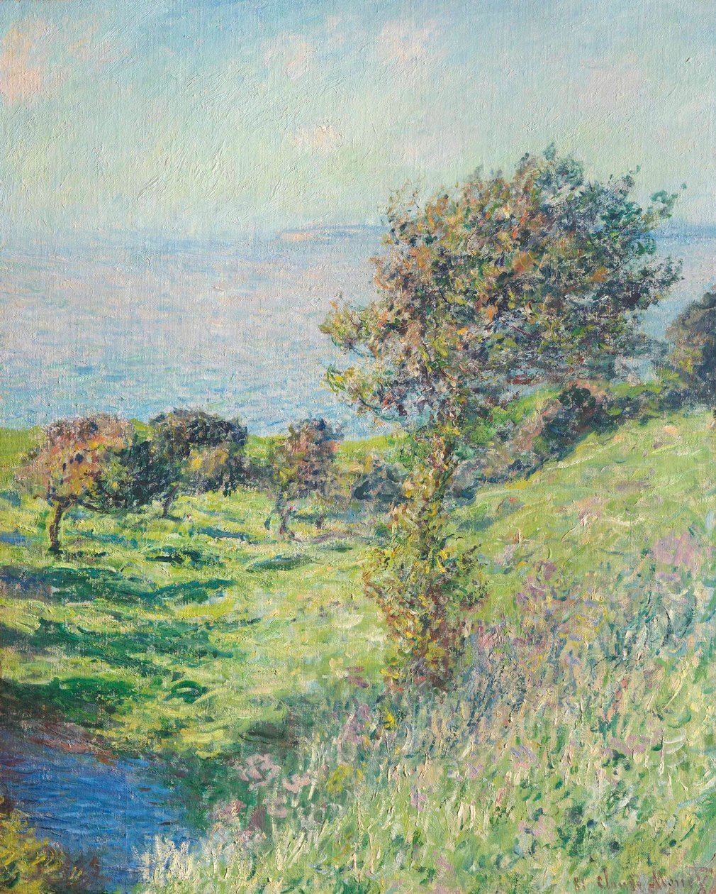 Gale, 1881. by Claude Monet