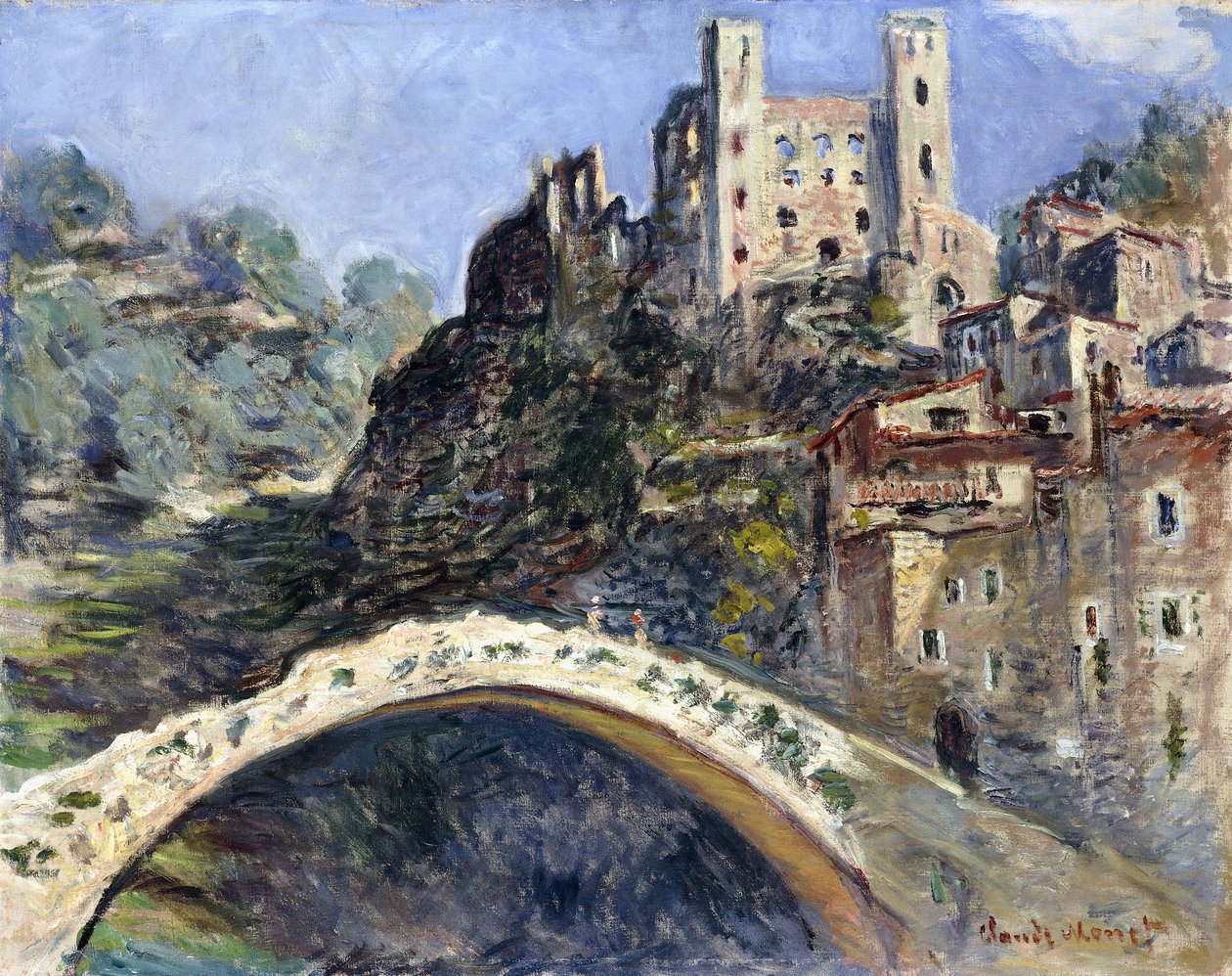 Dolceacqua, 1884 by Claude Monet
