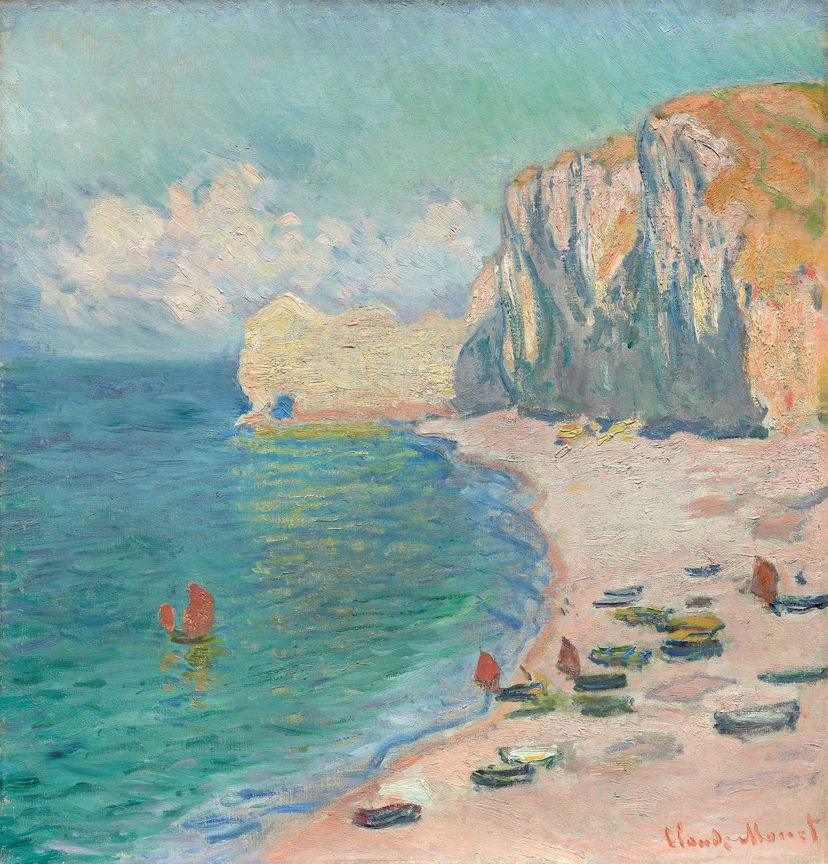Etretat: Plaj ve Falaise d