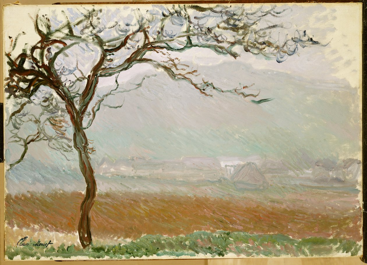 Giverny Kırsal by Claude Monet
