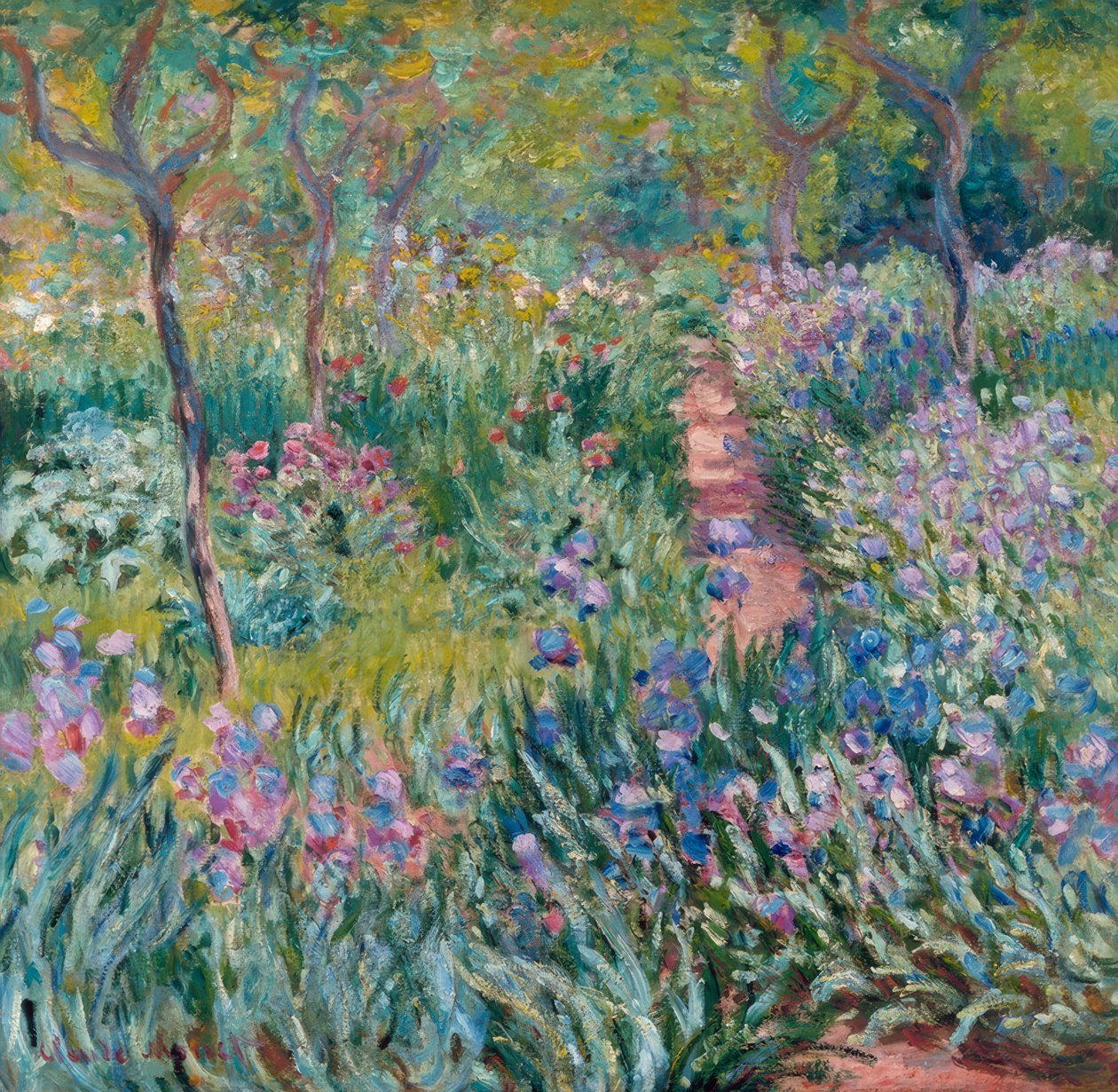 Giverny, Le Printemps (Der Frühling, Giverny) by Claude Monet
