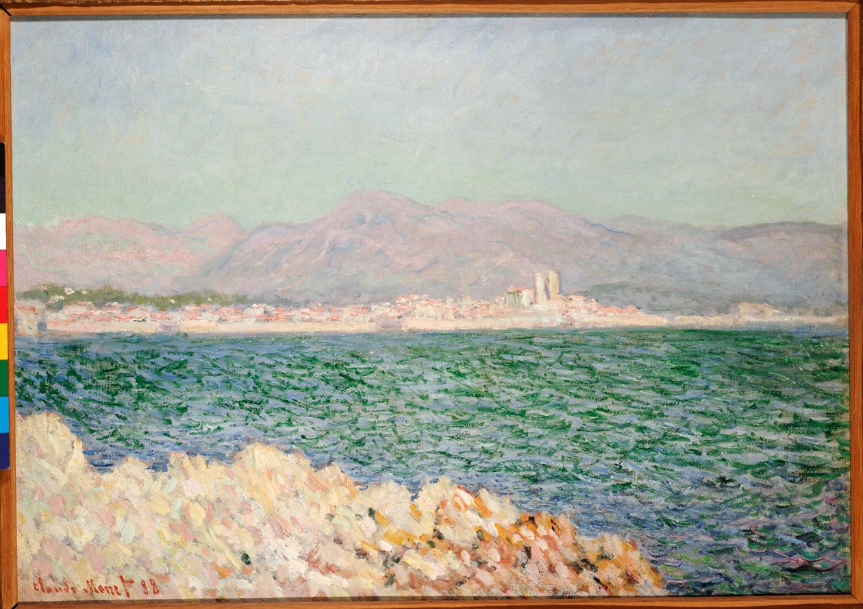 Antibes Körfezi, 1888 by Claude Monet